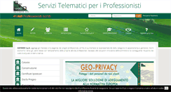 Desktop Screenshot of ex.geoweb.it